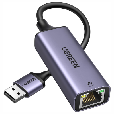 Конвертер USB 3.0 на RJ-45 Ethernet Adapter, Ugreen 50922